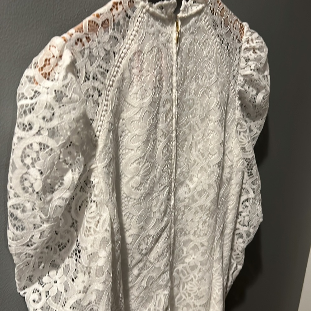 Lilly Pulitzer Averi Dress in Two Tone Carnival Lace NWT - Picture 6 of 6